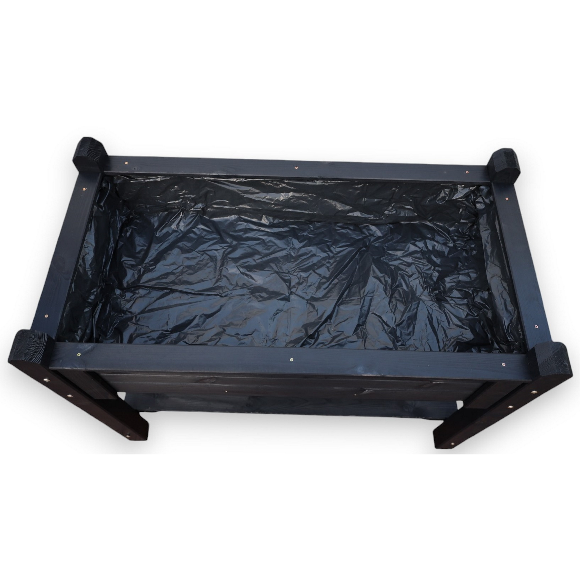Kiehn-Holz Kräuterbeet anthrazit Kiefernholz 114 x 60 x 84,5 cm Bild 2