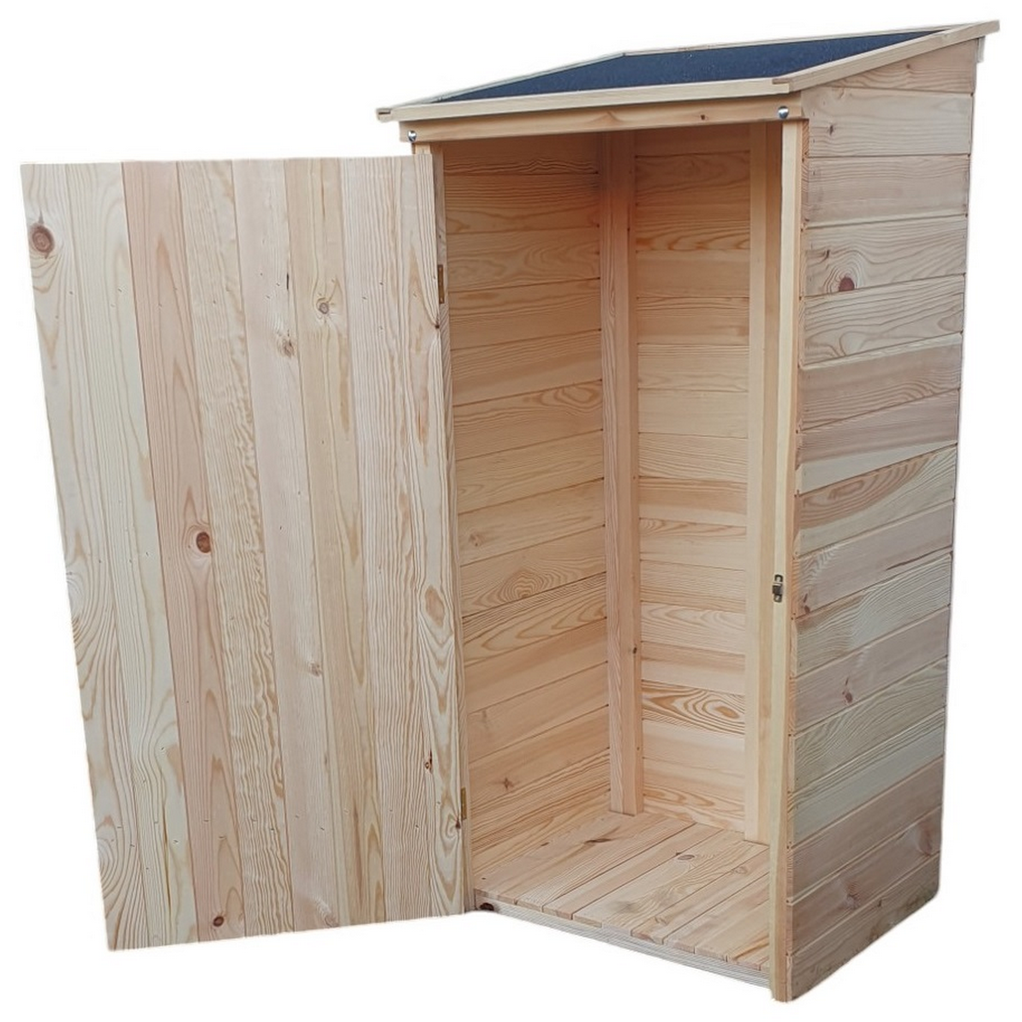 Kiehn-Holz Geräteschrank 'Speyer' Kiefernholz natur 72,5 x 68,6 x 148 cm Bild 2