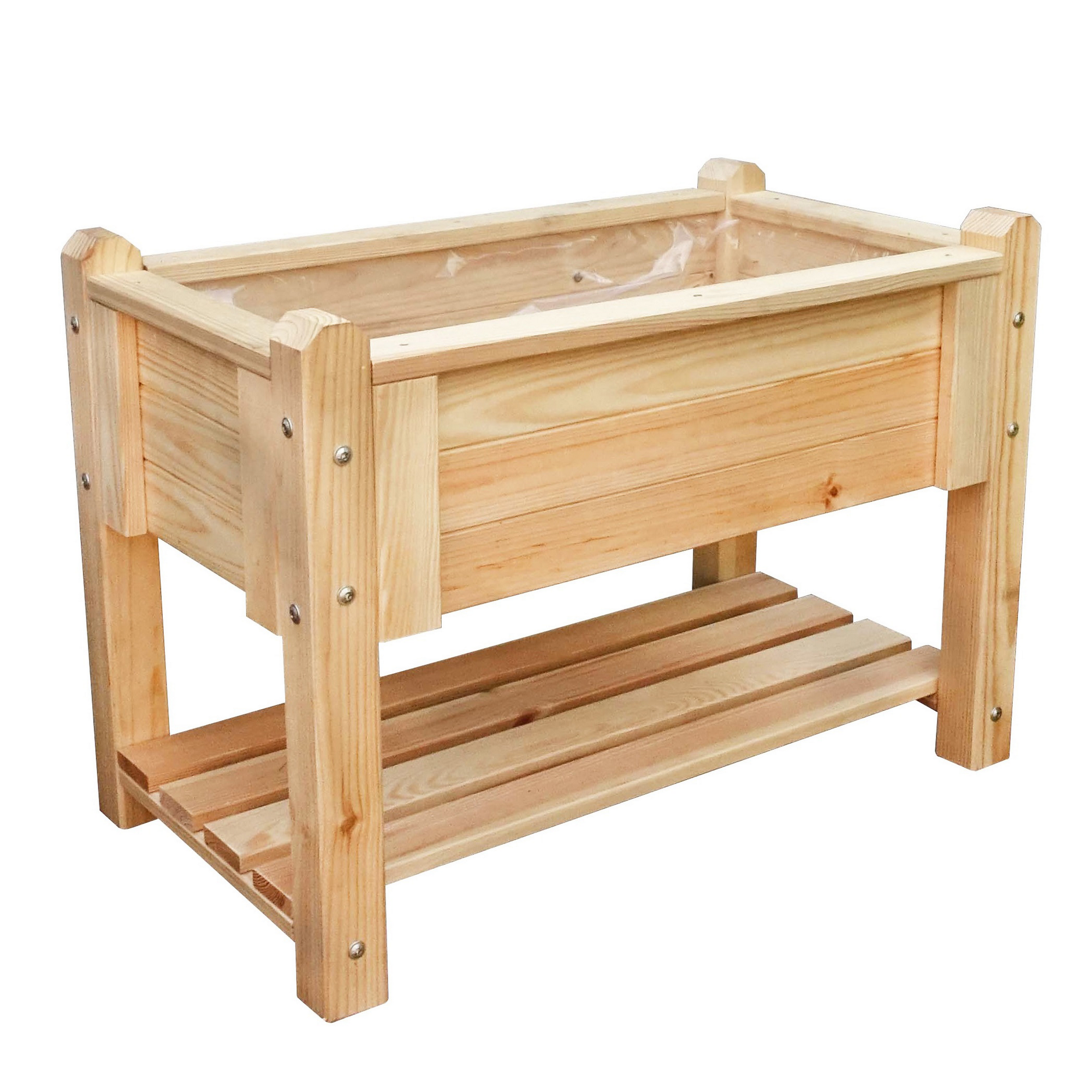 Kiehn-Holz Kinder-Kräuterbeet 'Bruno' natur Kiefernholz 70 x 40 x 50 cm