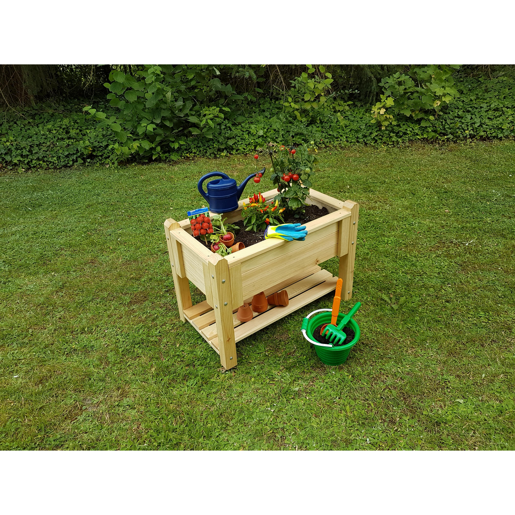 Kiehn-Holz Kinder-Kräuterbeet 'Bruno' natur Kiefernholz 70 x 40 x 50 cm Bild 2