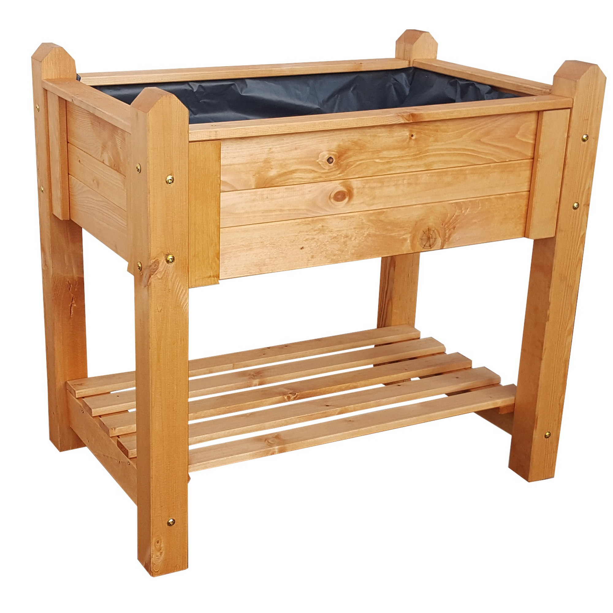 Kiehn-Holz Kräuterbeet honigbraun Kiefernholz 90 x 60 x 84,5 cm