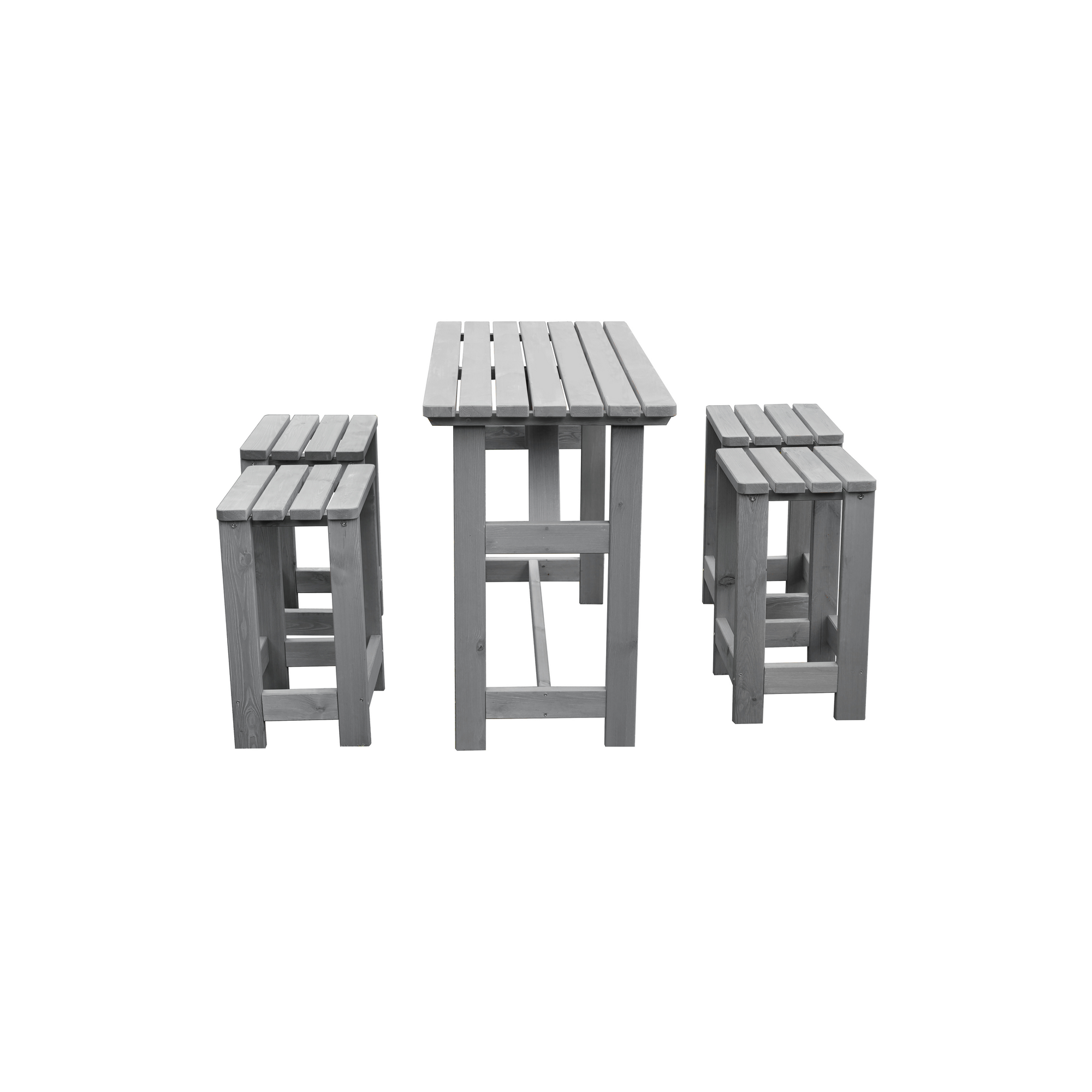 Kiehn-Holz Barlounge-Set 'Summer' Kiefernholz grau 5-teilig Bild 2