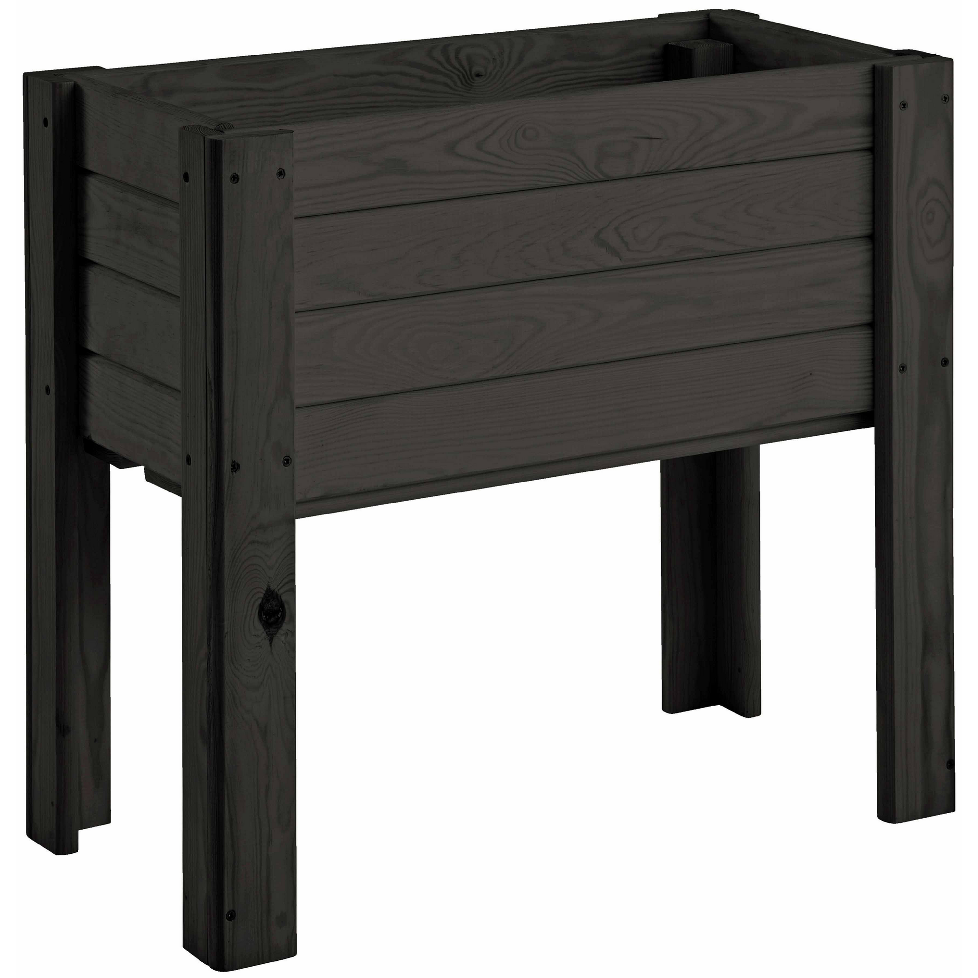Kiehn-Holz Balkonkasten Holz anthrazit 60 x 60 x 30 cm Bild 3