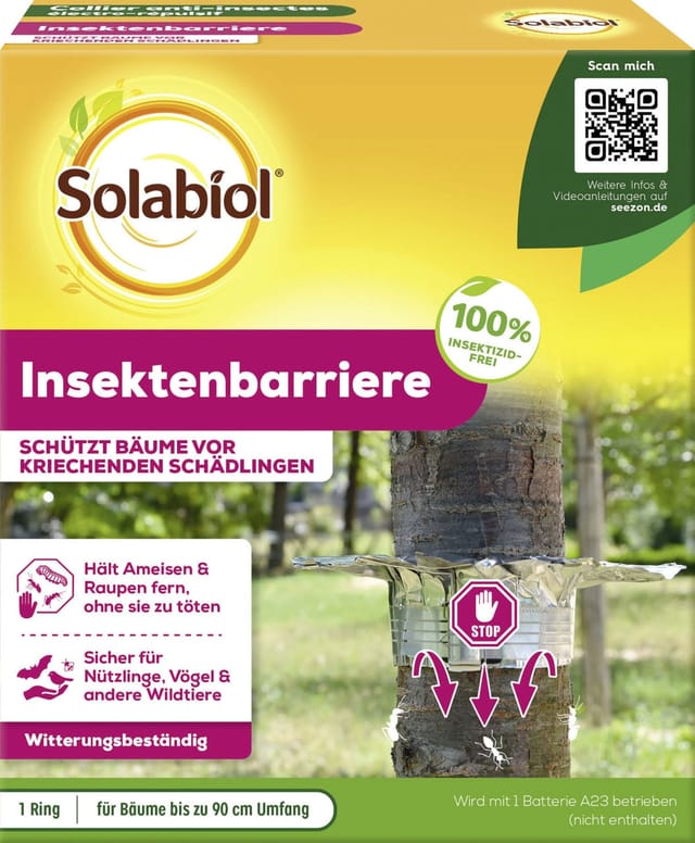 Solabiol - Insektenbarriere - Innovative Insektenabwehr