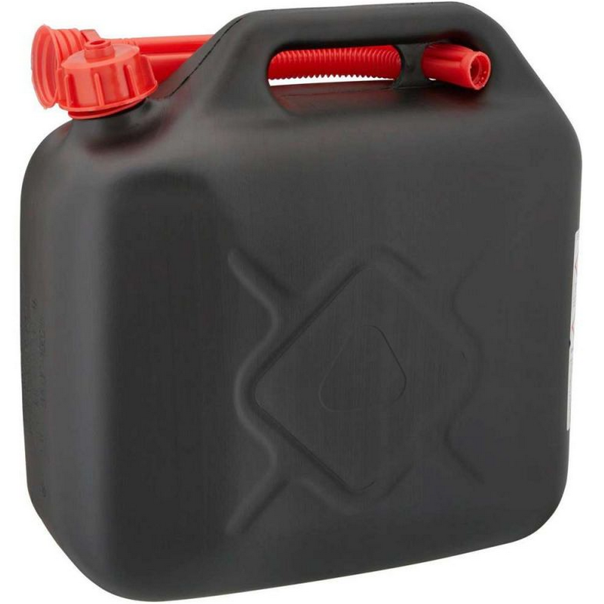 Benzinkanister Kunststoff schwarz 10 l