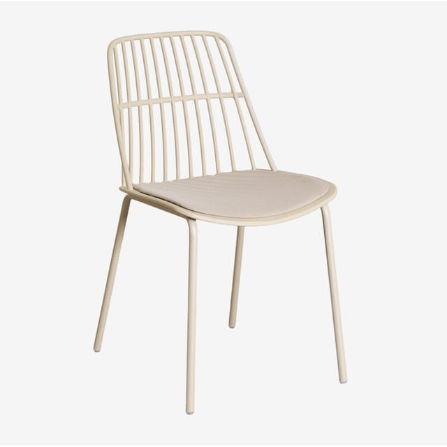 Sklum - 2er-Pack Maeba Gartenstühle Beige Tapioca