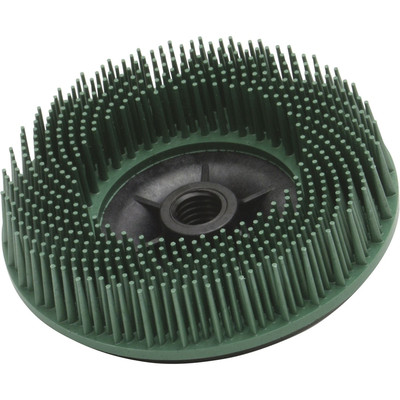 Bristle Disc mit M14-Gewinde 115mm, P 50, grün