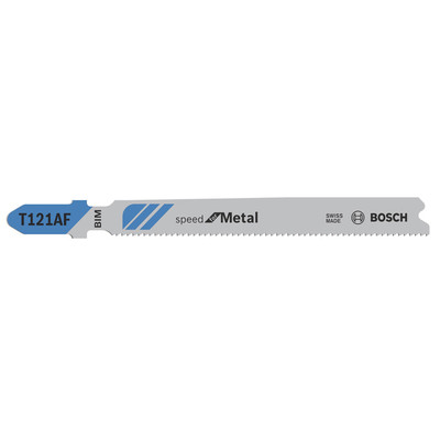Stichsägeblatt T 121 AF Speed for Metal, 5er-Pack, Bleche