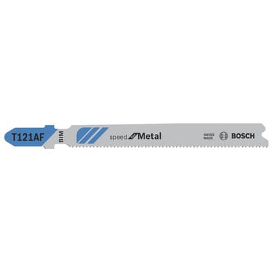 Stichsägeblatt T 121 AF Speed for Metal, 5er-Pack, Bleche