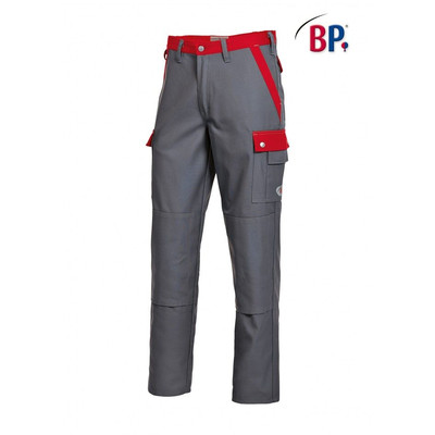 Arbeitshose 1815 720 dunkelgrau/rot, Größe 52