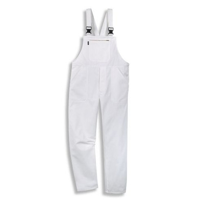 Herren-Latzhose 126, weiß, Größe 056