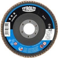 Fächerscheibe ø125 x 22,2mm 27A gekröpft ZA120Q PREMIUM Stahl/Edelstahl Bild 2