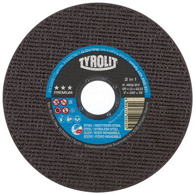 Trennscheibe ø230 x 2,0 x 22,23mm gerade A30Q PREMIUM Stahl/Edelstahl