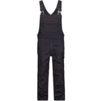 Dakota Flammhemmende Latzhose mit Kniepolstertaschen, schwarz, Schrittlänge Minus, Größe 56 Bild 2