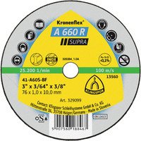 Kleintrennscheibe A 660 R, 50 x 1 x 6mm gerade, 1 Stück Bild 2