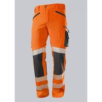 Superstretch-Warnschutzhose für Herren, warnorange/anthrazit, Größe 56s Bild 2