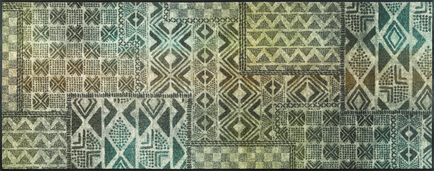 wash+dry by Kleen-Tex Fußmatte und Läufer Aztec Nomad, rechteckig, Höhe: 7 mm Bild 2
