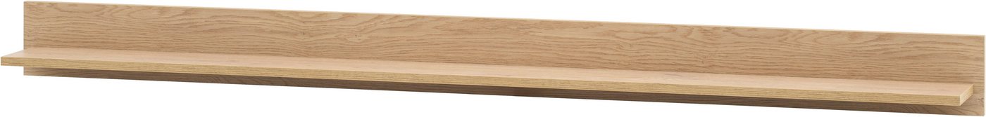 Home affaire Wandboard Fredericia, modernes Wandregal, Wandhalter mit Ablagefläche, vielseitig einsetzbares Hängeregal, Eiche Cremona Toro, 195 cm breit