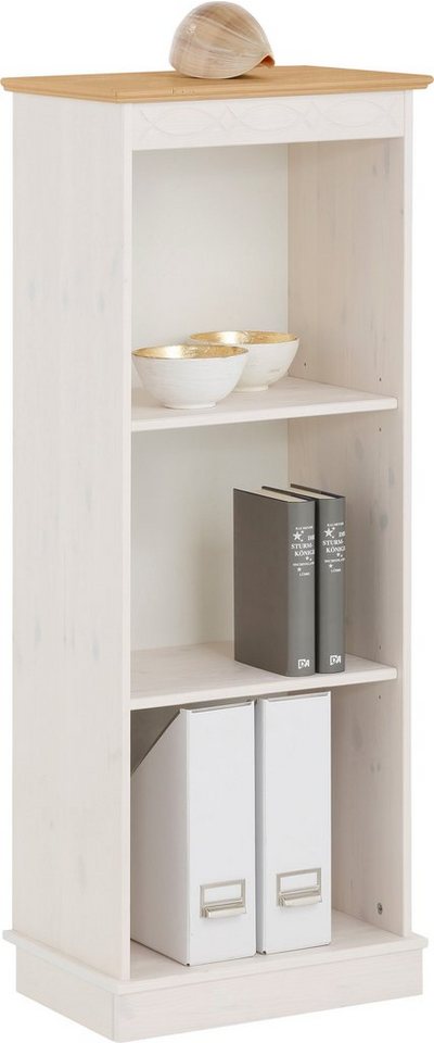 OTTO home Bücherregal Indra, Standregal, Regal, aus Massivholz, aus massiver Kiefer, in verscheidenen Höhen, mit FSC® Bild 4