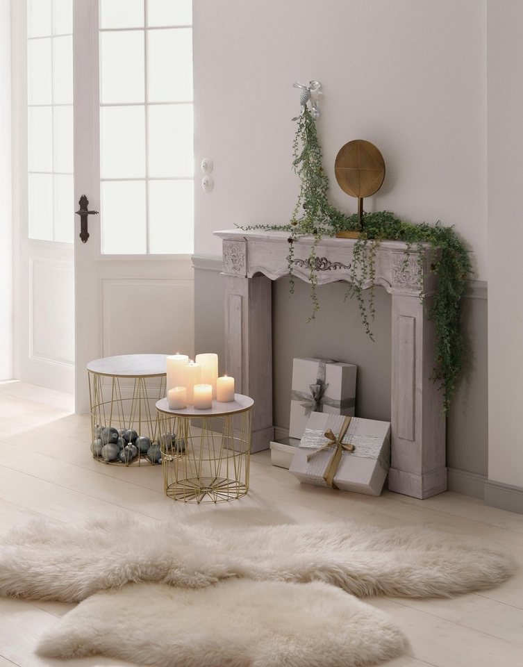 Winterliche Kunstpflanze Weihnachtsdeko, Weihnachtsgirlande Tanne, OTTO home, Girlande, gefrostet, Länge 180 cm