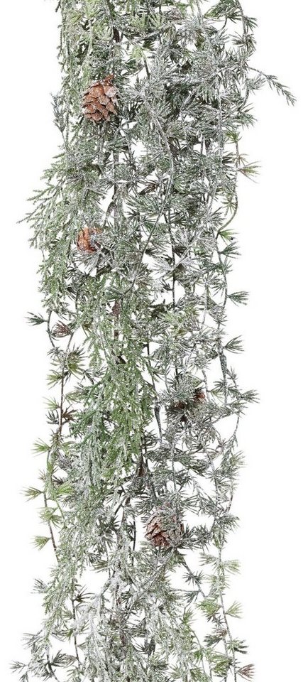 Winterliche Kunstpflanze Weihnachtsdeko, Weihnachtsgirlande Tanne, OTTO home, Girlande, gefrostet, Länge 180 cm Bild 5