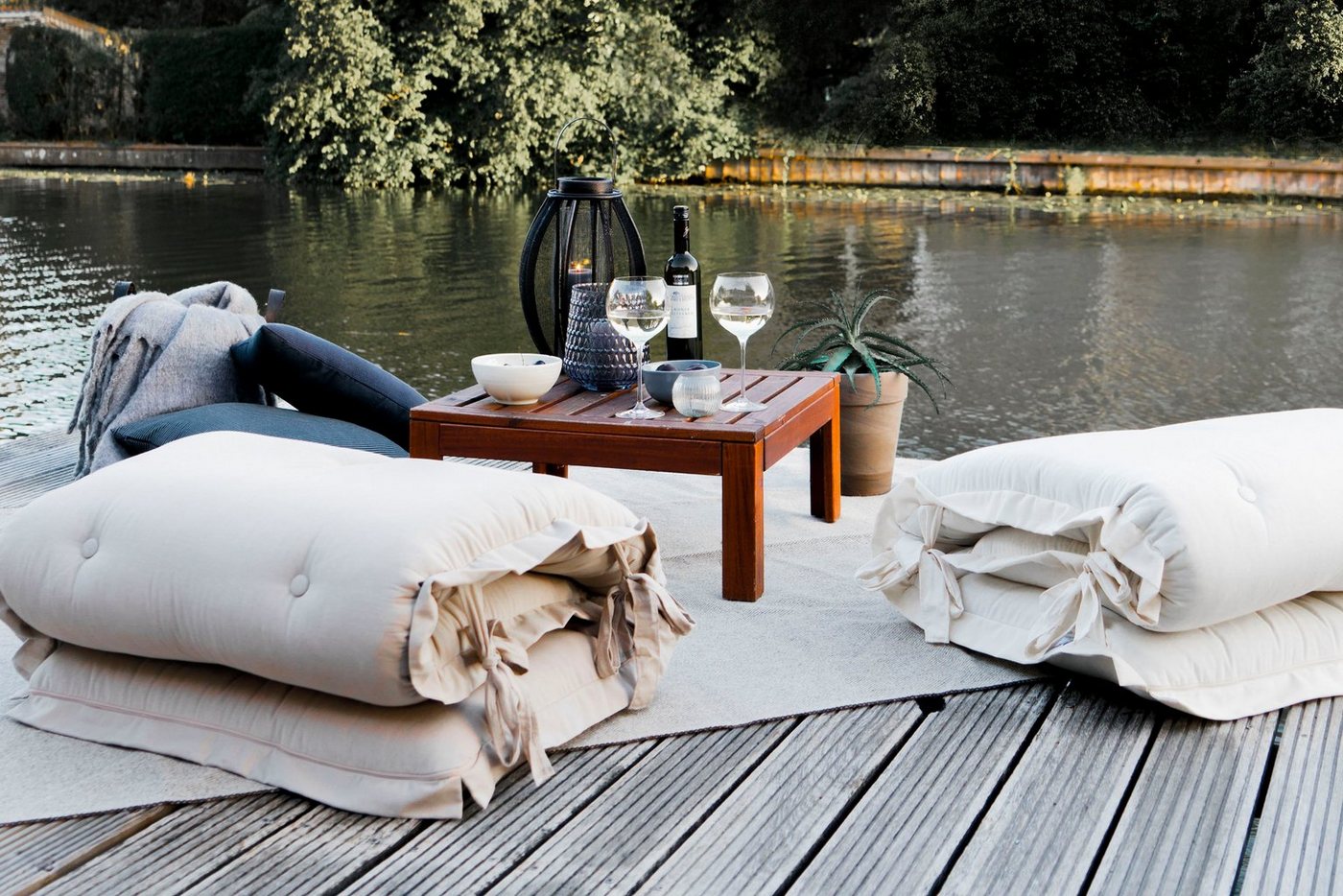 Karup Design Gartensessel SIT & SLEEP out™, Loungesessel, Sonnenliege, in Schlafplatz wandelbar (Liegefläche 80x200 cm), Outdoor geeignet, Schmutz- und Wasserabweisend, Made in Europe Bild 5