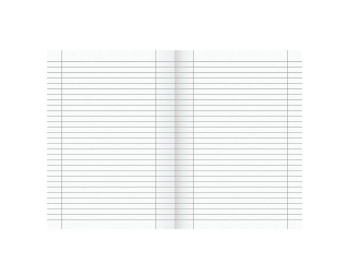 BRUNNEN Schulheft Recycling, A4, liniert (Lineatur 27), mit Innen-/ Außenrand, 16 Blatt