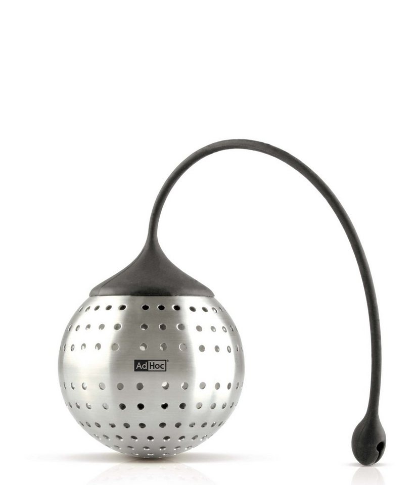 AdHoc Teesieb Gewürzfilter Spice Bomb, Edelstahl, Silikon, (1-St), flexbiler Einsatz für Gewürze, großblättrigen Tee uvm. Bild 2