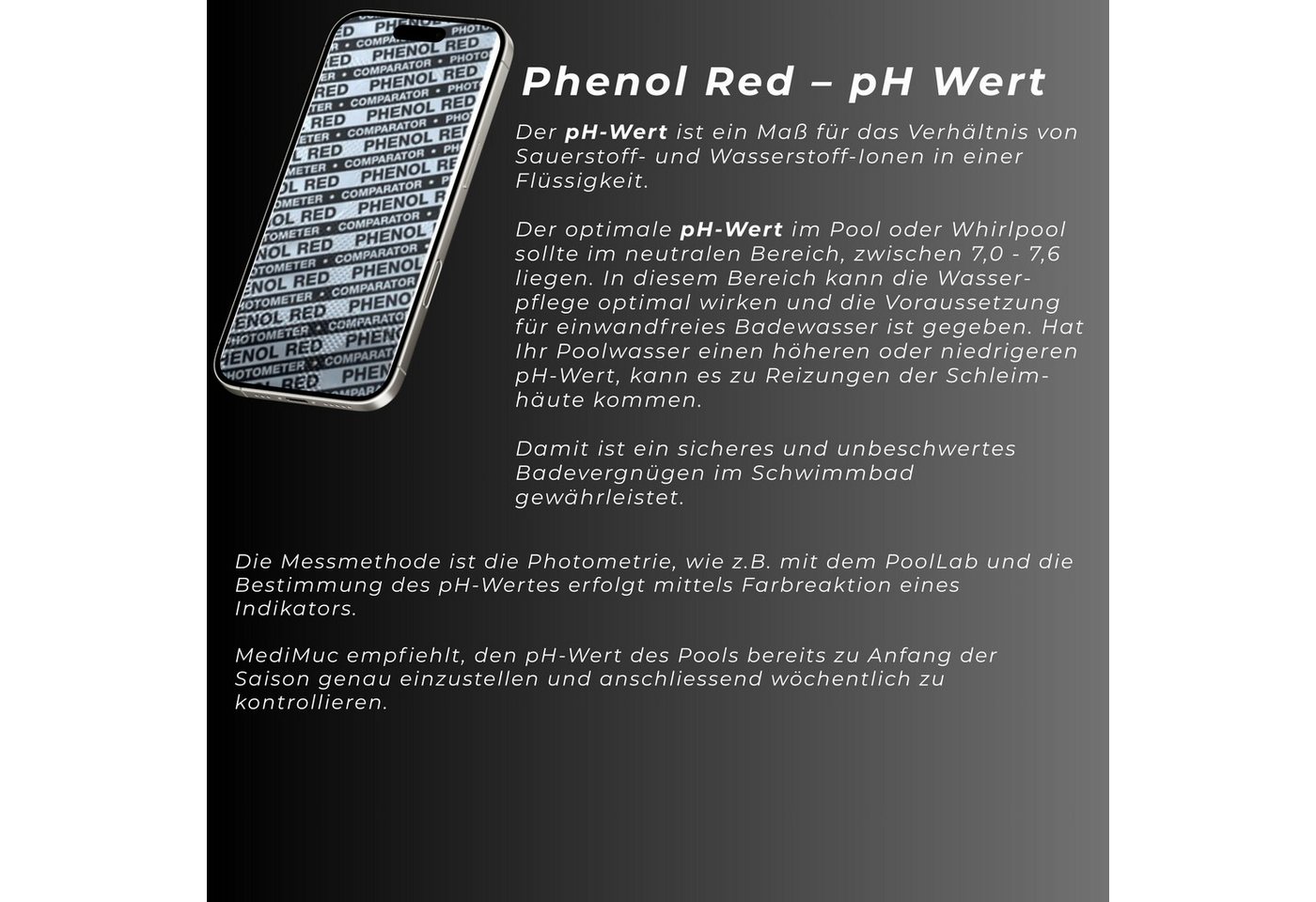 WATER-I.D. Pool-Wassertest Refillpack für PoolLab mit 70 Tabletten, 5 Messparameter, 280-tlg., nur für Photometer Bild 3