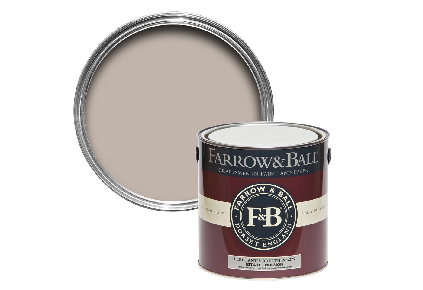 Farrow and Ball Wandfarbe Farrow and Ball - Elephants Breath 229