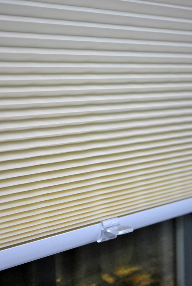 Plisseeonline Plissee Klemmfix Plissee ohne Bohren zum Klemmen, blickdicht, Klemmfix, verspannt, Klemmfix Bild 2
