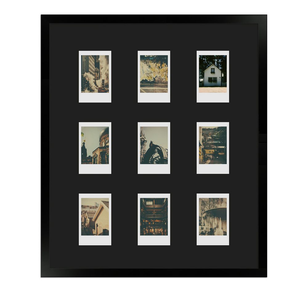 WANDStyle Bilderrahmen H950, für 9 Bilder, im Instax Mini Format, Schwarz Bild 3