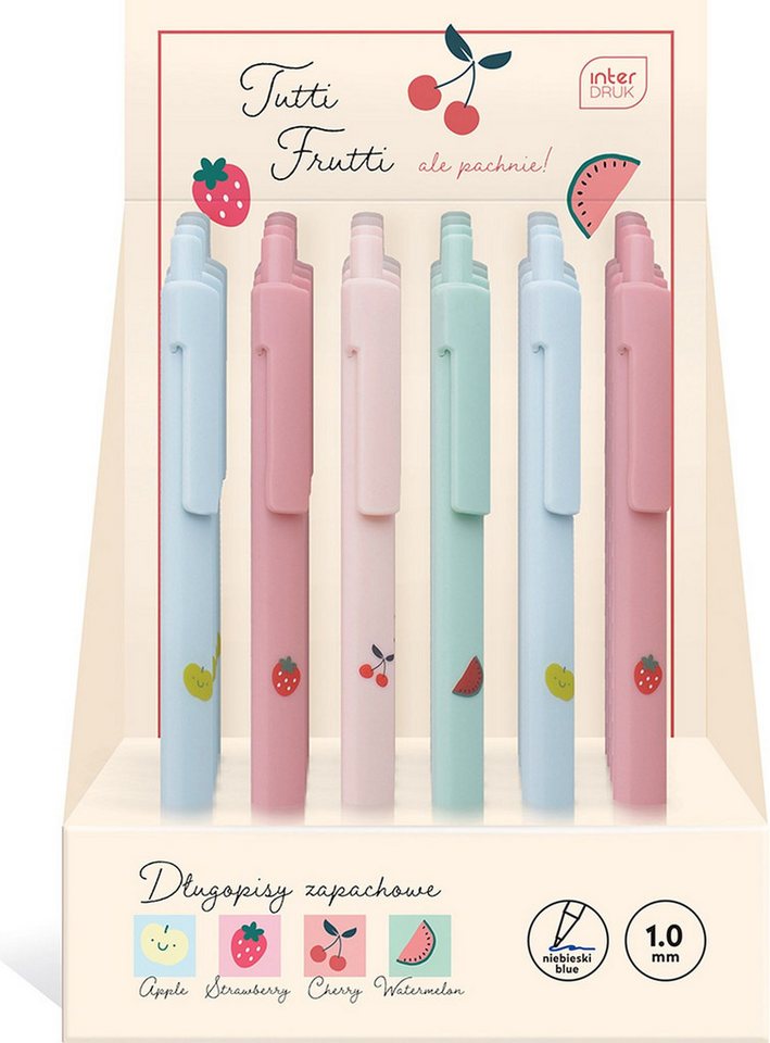 Interdruk Gelschreiber Interdruk Duftender Semi-Gel-Stift Tutti Frutti 1 Stück ohne