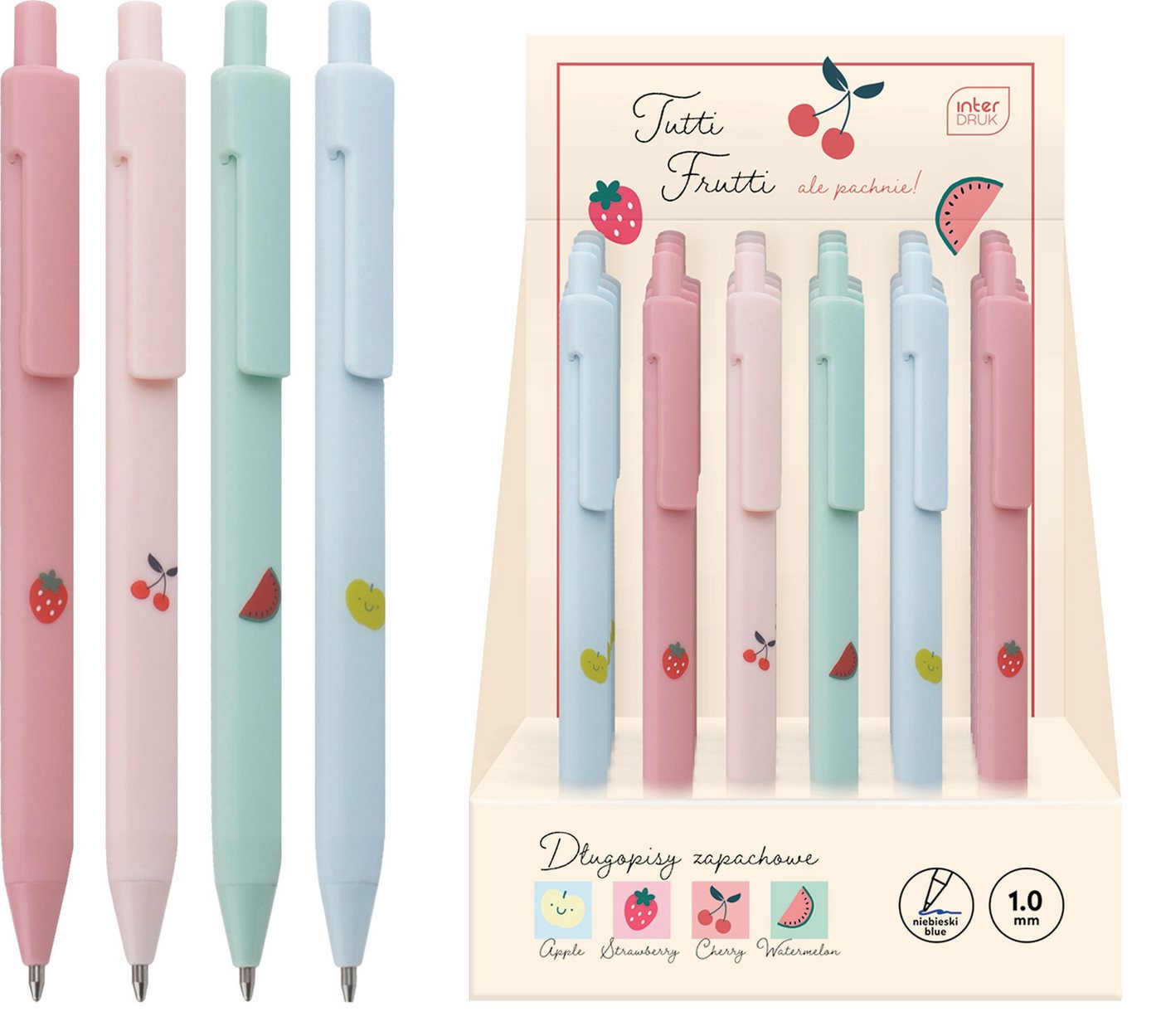 Interdruk Gelschreiber Interdruk Duftender Semi-Gel-Stift Tutti Frutti 1 Stück ohne Bild 3
