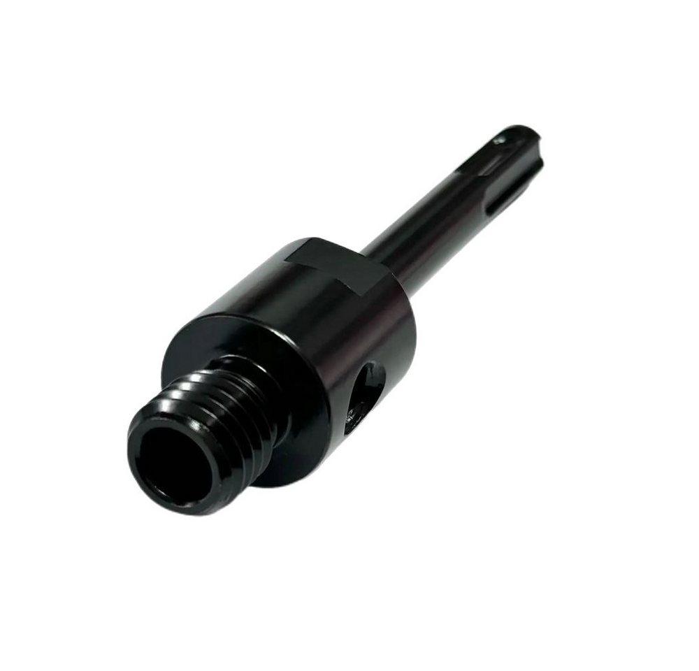 Trade-Shop Bohrkrone Adapter 5/8-11 auf SDS-Plus für Diamantbohrkronen Kernbohrer, mit Loch / Schlüsselmaß für Maulschlüssel: ca. 22mm Bild 3