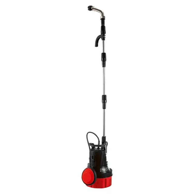 Scheppach - Regenfasspumpe RBP350, 350 w, 5500 L/h Tauchpumpe mit Schmutzfilter
