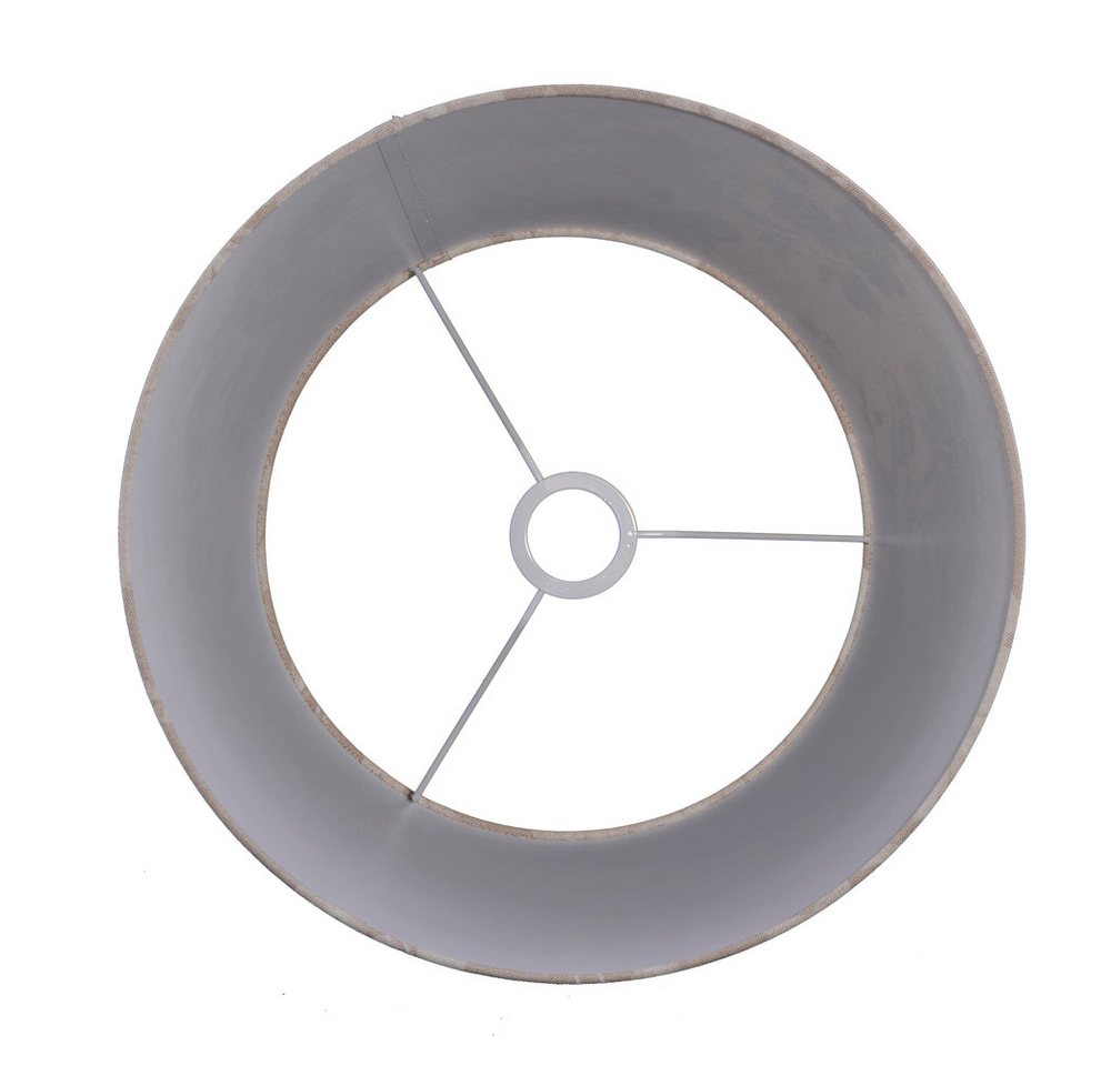 Dirk Davids Leuchten GmbH Lampenschirm Lampenschirm Rund in Leinen Leber für Tischleuchte Tischlampe 35-25-19, Elegantes Design für jeden Stil Bild 4