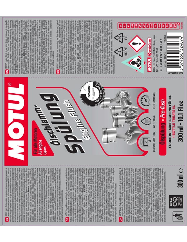 Lschlammspülung 300ml - Motul