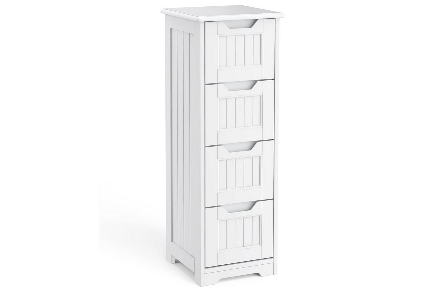 Blishom Badkommode Badezimmerschrank Schmaler Badschrank Freistehend, 28 x 28 x 84 cm Bild 3