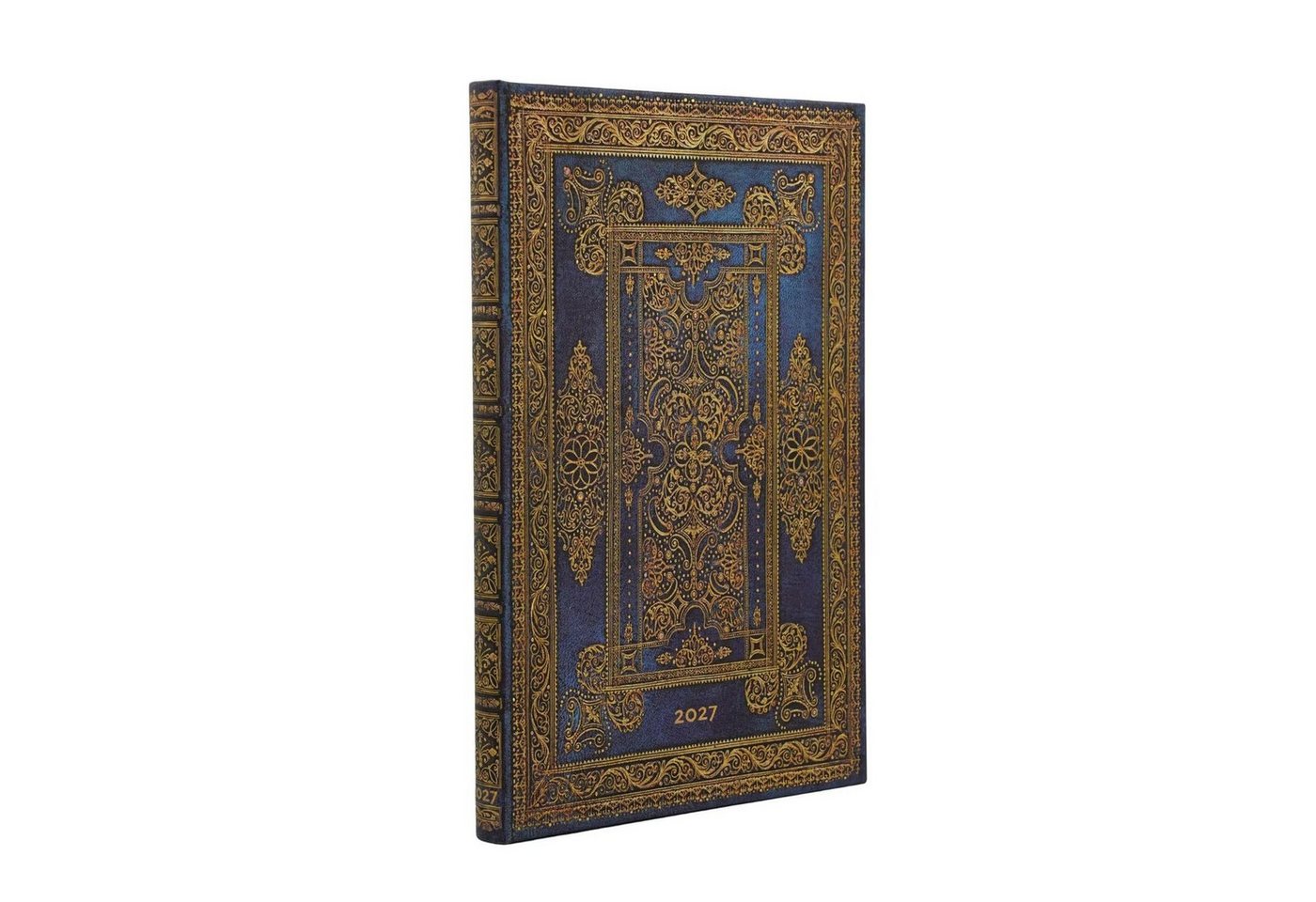 Monatskalender 12-Monatskalender 2027 Blue Luxe Maxi Vertikal