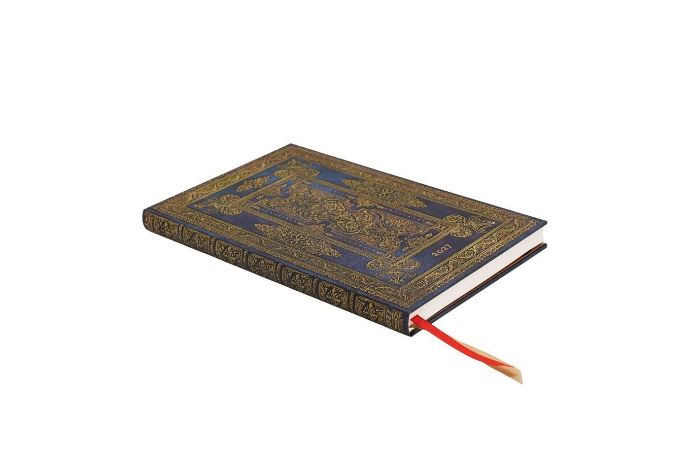 Monatskalender 12-Monatskalender 2027 Blue Luxe Maxi Vertikal Bild 2