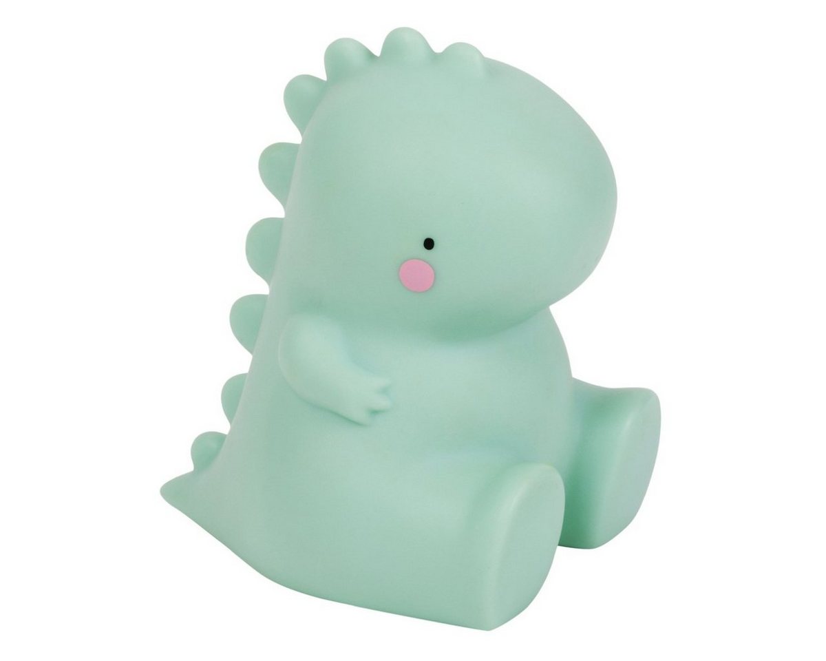 A Little Lovely Company LED Nachtlicht Nachtlicht T-Rex 13,5cm Grün Einschlaflicht inkl Batterie 15 min Timer Bild 4