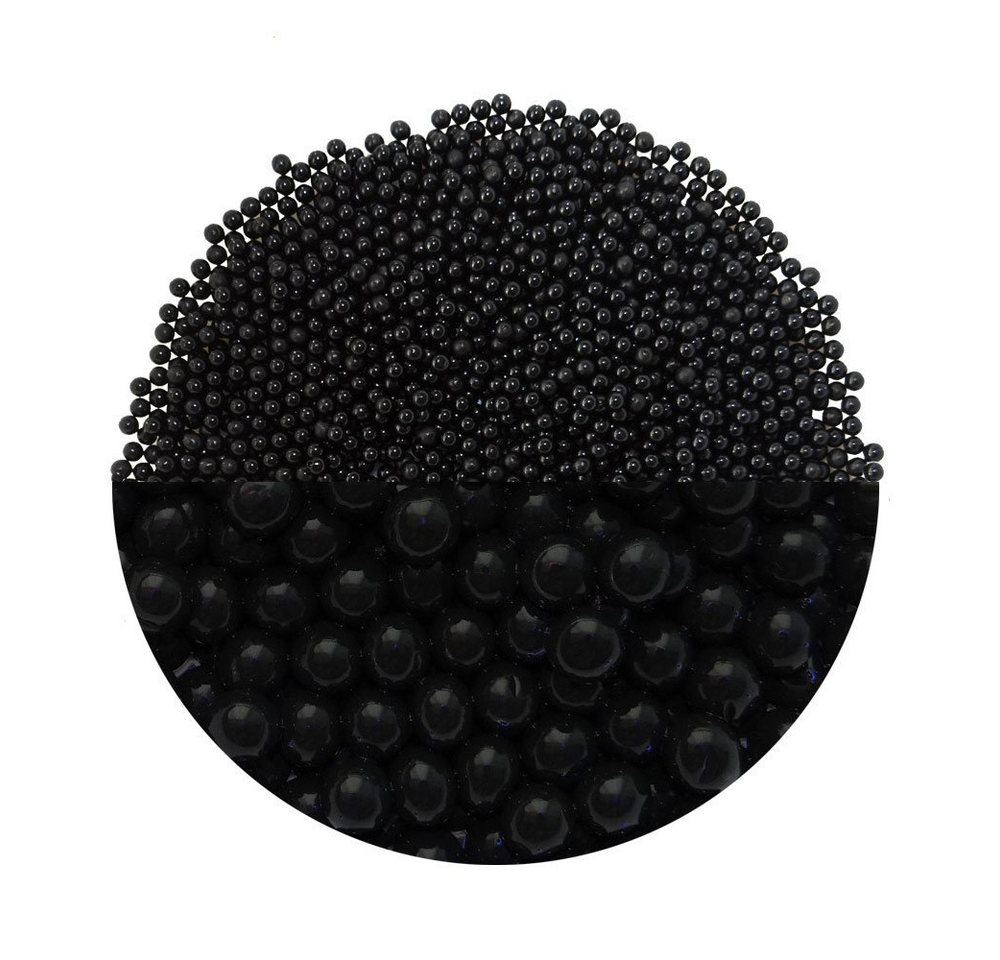 trendfinding Deko-Granulate 100 g Hydroperlen Deko Granulat, (3,5-4 mm, Schwarz) Bild 2
