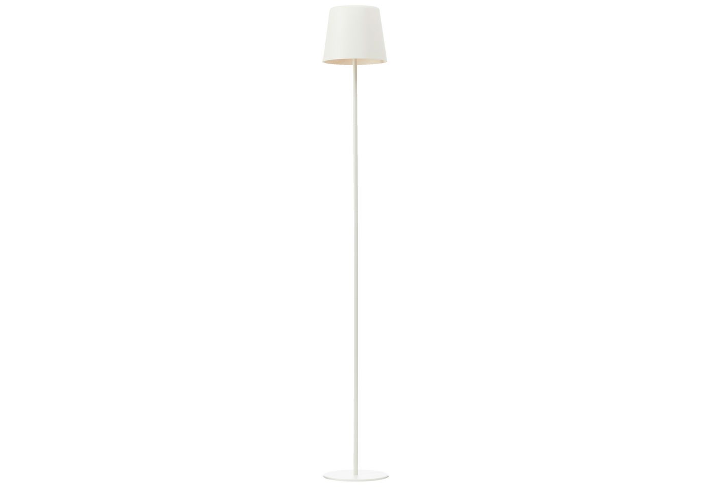 Lightbox Stehlampe, LED fest integriert, Warmweiß, Portable LED Außen Stehlampe, 129cm, 350 lm, Touchdimmer, USB, weiß Bild 5