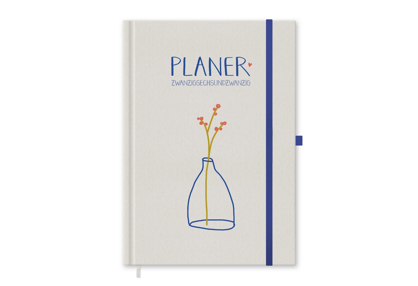 Eine der Guten Verlag Terminkalender Planer 2026 - Terminplaner A5, creme, 1 Seite/ Tag, 408 S. FSC-Papier, Hardcover, klimaneutral Bild 3