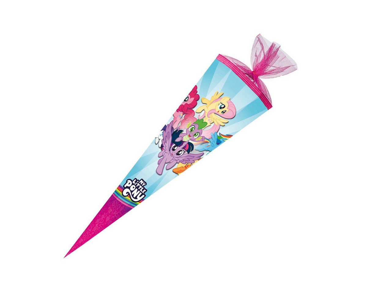 Nestler Schultüte Nestler Schultüte My little Pony Friendship 85cm mit Tüllverschluss