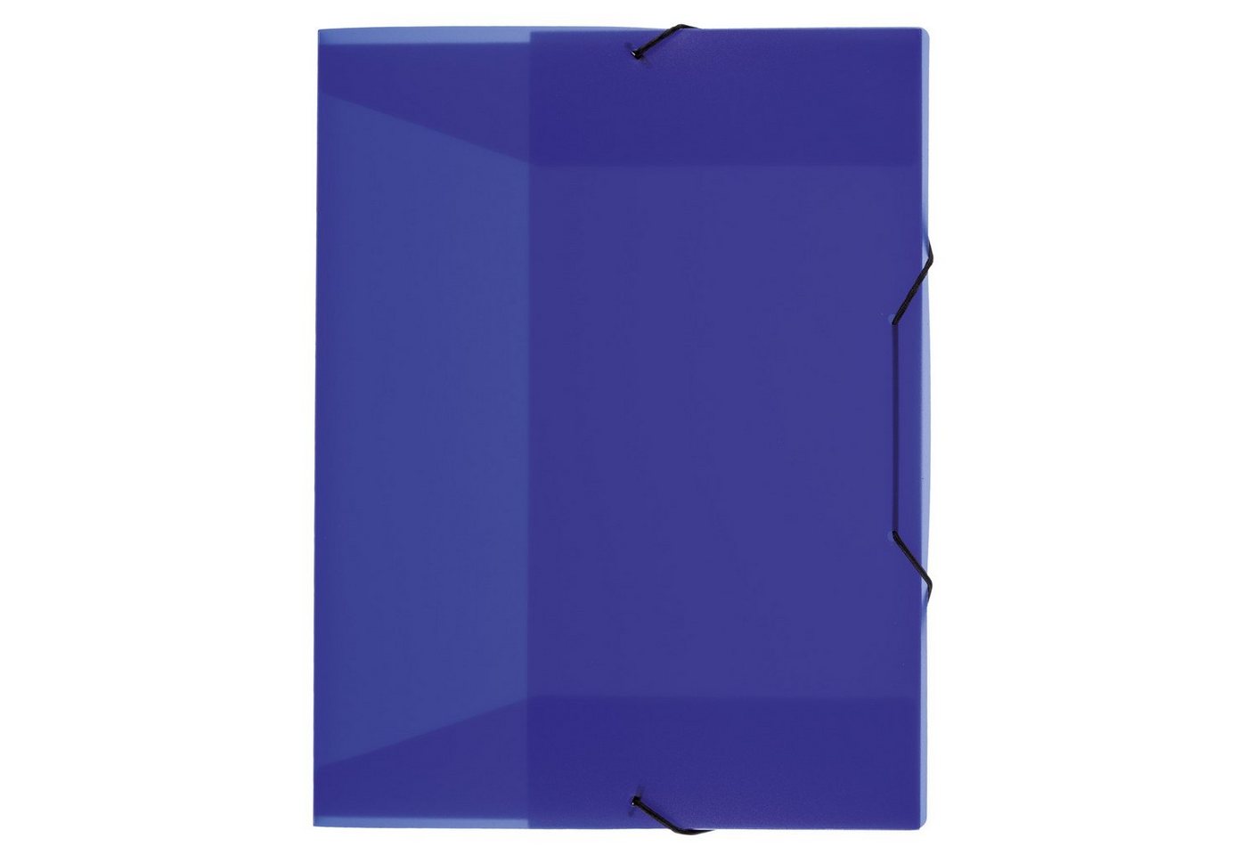Idena Hefter Idena 225402 - Heftbox für DIN A4 mit Gummizug, aus PP, Füllhöhe 3,5