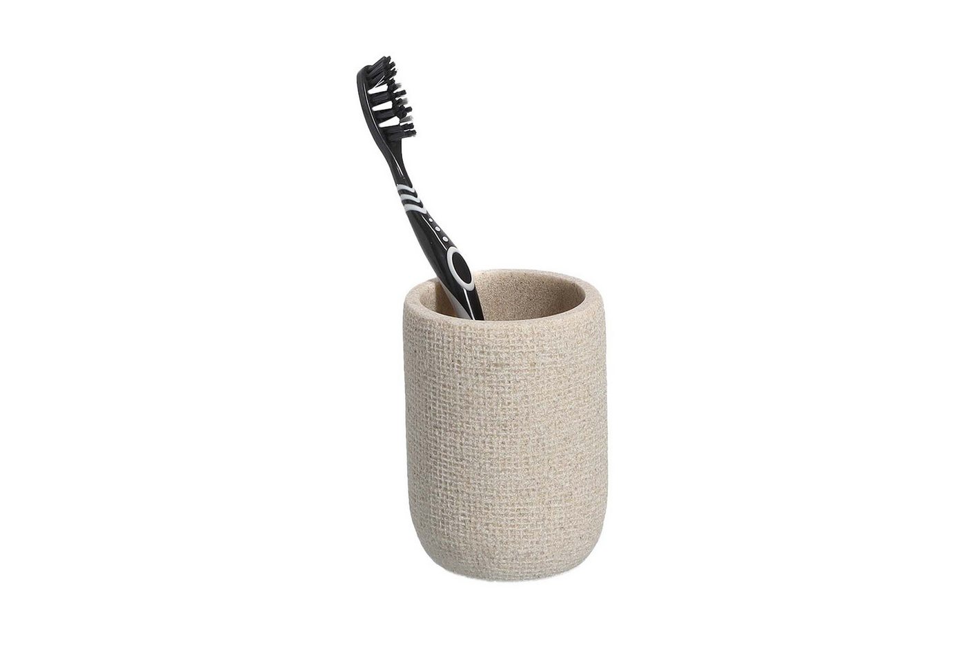 Zeller Present Badaccessoire-Set 3-teiliges Badaccessoire-Set Natural - Beige, Set, 3 tlg., 3-tlg. Bild 4