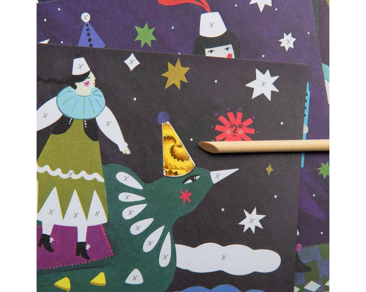 Moulin Roty Kreativset Comètes Filantes Metallfolien Bilder Kreativset für kreative Kinder, Kreativset Bild 5