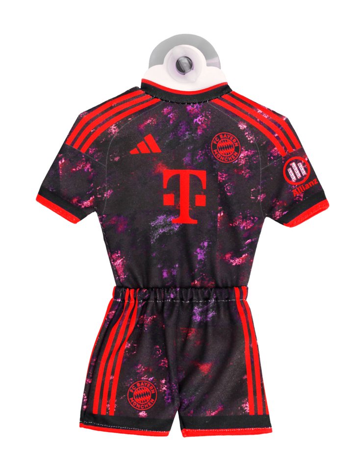FC Bayern München Kennzeichenhalter FC Bayern München I Auto Mini Kit UCL 2026-27 I Lila